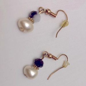 Unique Faux Pearl Earrings